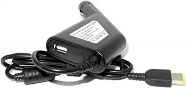 Alt view image 3 of 3 - Fit for Laptop Car Charger DC Power Supply Adaptor for Lenovo ThinkPad T460s T470 T470s