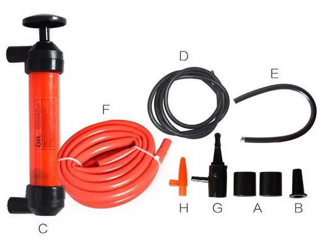 Alt view image 3 of 6 - Manual Multi-Function Air Pump Simple Oil Pump Suction Tube Portable Outdoor Emergency For Oil Liquid Water Transfer Pump