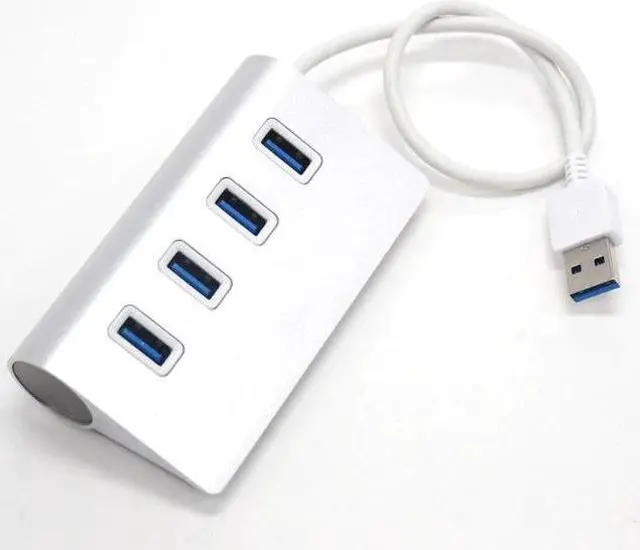 Main image of USB 2.0 Hub USB interface docking station 4port aluminum alloy splitter high-speed data transmission support Windows