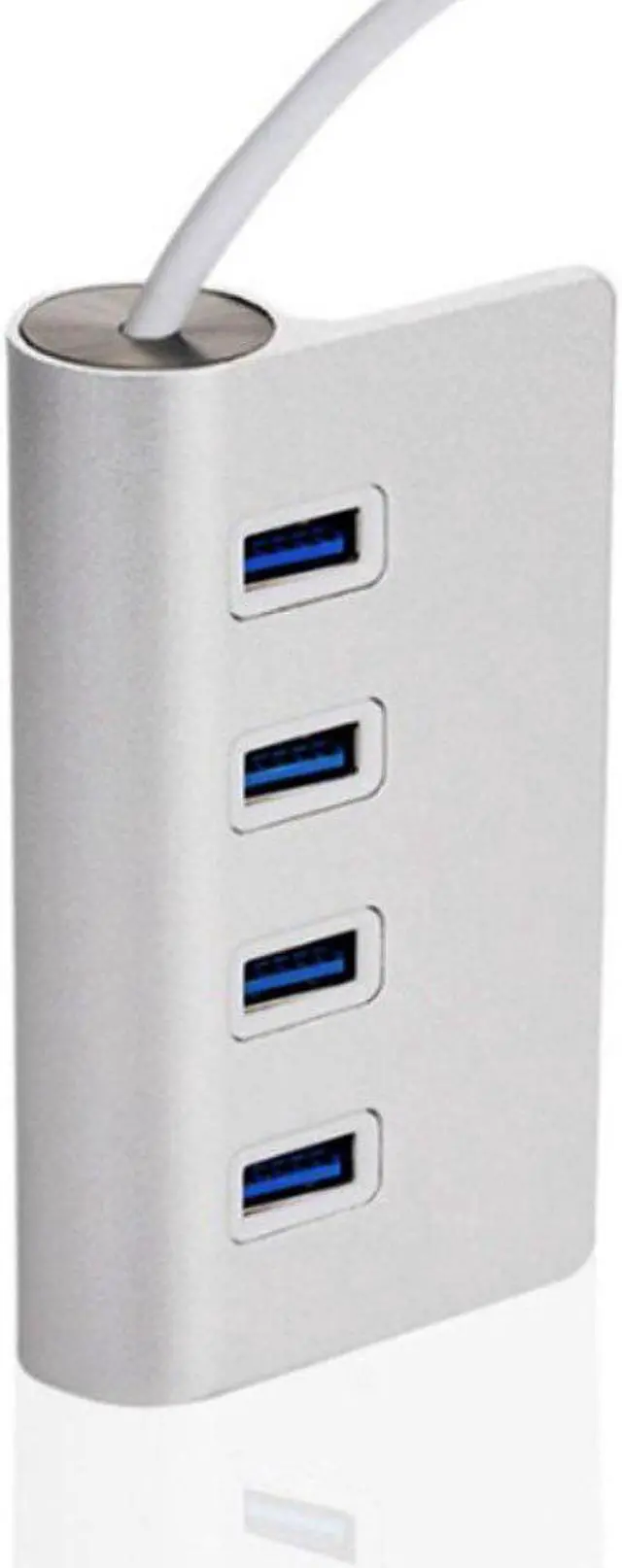 Alt view image 3 of 6 - USB 2.0 Hub USB interface docking station 4port aluminum alloy splitter high-speed data transmission support Windows