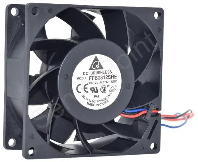 Alt view image 2 of 2 - For   8038 3PIN UPS 12V 0.87A FFB0812SHE-ROO Three Lines Cooling Fan