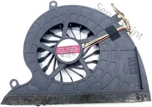Alt view image 3 of 4 - Genuine  for HP Compaq Elite 8300 Touch Internal Cooling Fan AVC BASA1825R2H 687541-001 AIO All-In-One KUC1012D