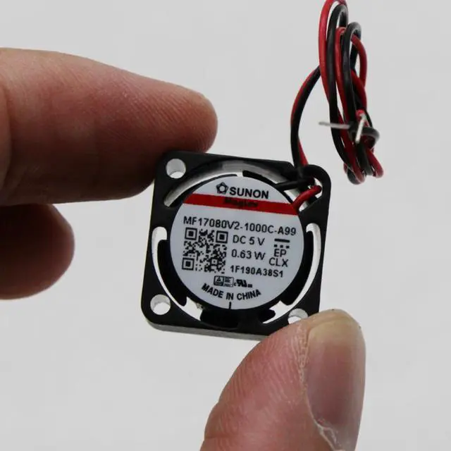 Alt view image 5 of 6 - 2pcs MF17080V2-1000C-A99 For Sunon 1708 5V 1.7cm 17mm Microchip Cooling USB Fan