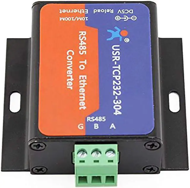 Alt view image 5 of 6 - Modbus serial port RS485 to Ethernet Converter server USR-TCP232-304 data transmission DHCP/DNS Supported