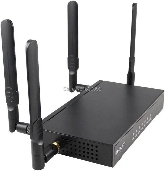 Alt view image 2 of 2 - Wireless LTE CPE 4G WIFI Router Repeater Booster With LAN/WAN Port SIM Card Slot 4-Antenna repetidor