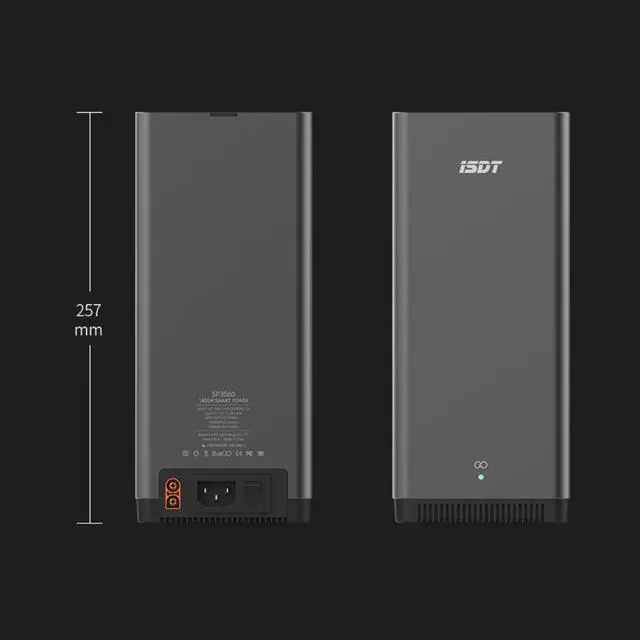 Alt view image 3 of 3 - ISDT SP3060 1800W 21-29V XT60 Output Smart Power Surging Power Innate Brightness For Charger