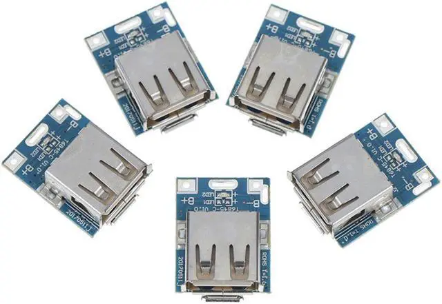Alt view image 5 of 5 - 5V 1A 3.7V Power Bank Charger Circuit Board Lithium Charger Board Plate Boost Charging Module DIY For Power Bank