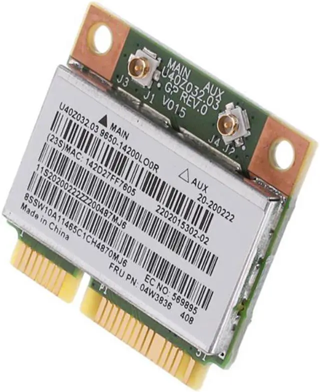 Alt view image 4 of 4 - BCM943142HM BT4.0 Wifi Wireless Card For Lenovo G500 G400 G410 G505 E431 E531