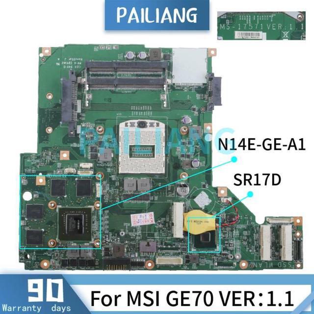 msi ge70 motherboard