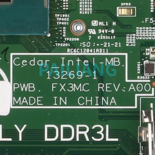 Alt view image 3 of 6 - Laptop motherboard For DELL Inspiron 3543 I5-5200U Mainboard 13269-1 0THVGR DDR3 TESTED