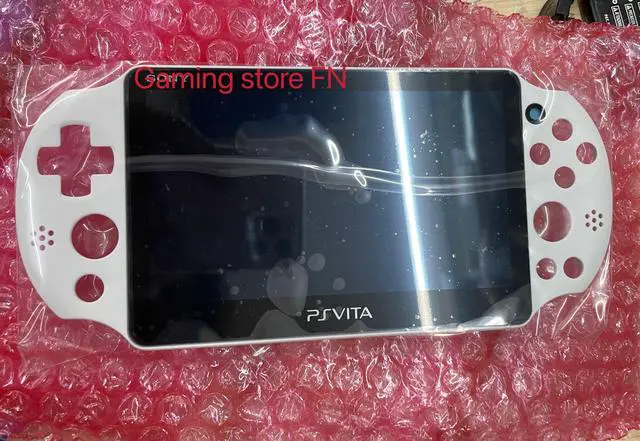 Alt view image 2 of 2 - Replacement for PS Vita 2000 LCD Screen for PSV 2000 Slim PSV2000 Console LCD Screen Display White with black