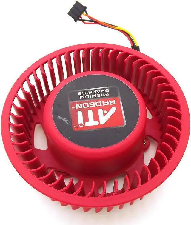 Alt view image 2 of 3 - NTK FD9238H12S 12V 0.8A 75mm Fan For ATI HD5870 HD5970 Graphics Card Turbo Cooler Cooling Fan 4Pin