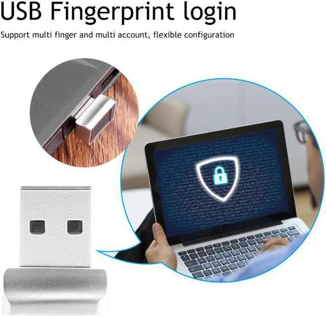 Alt view image 3 of 6 - 1Pc USB Fingerprint Reader For Windows Security Key Biometric Fingerprint Scanner Sensor Module For Instant Touch Easy To Use
