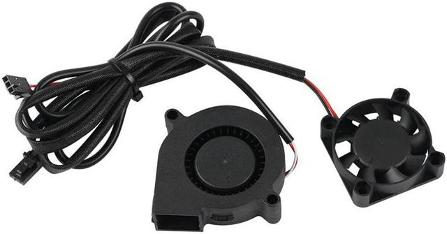 Alt view image 4 of 5 - 3 Wires DC 5V Fans Sets for Prusa I3 MK3 MK3S MK2/2.5 3D Printer
