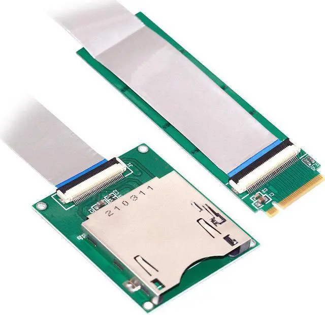 Alt view image 5 of 5 - NGFF M.2 NVMe Mainboard to CF Express Extension Cable M2 M-key for CFE Type-B Support R5 Z6 Z7 Memory Card