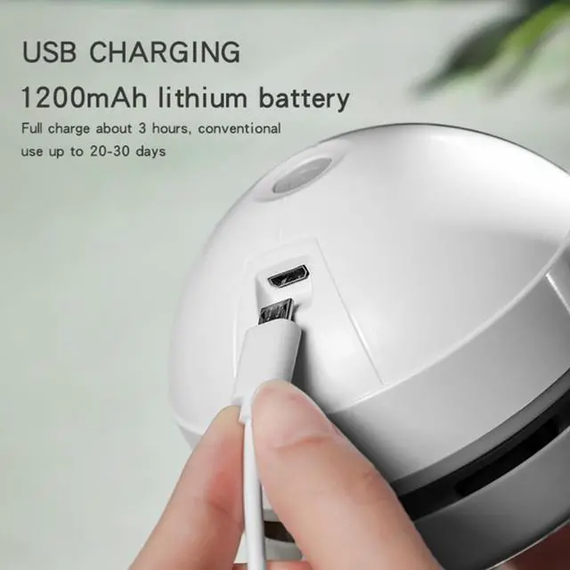 Alt view image 3 of 3 - Mini Desktop Vacuum Cleaner Table Dust Vacuum Table Sweeper Desktop Cleaner With Clean Brush For Home Office