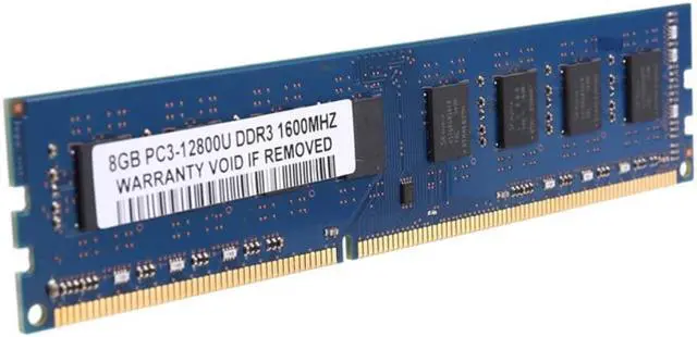 Alt view image 3 of 6 - DDR3 8G RAM Memory 1600Mhz PC3-12800 RAM Memory 240Pin DIMM Desktop Computer Memory For AMD  RAM Memory
