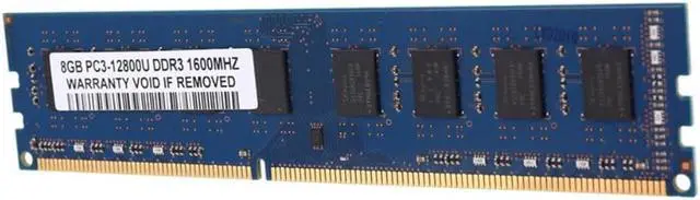 Alt view image 2 of 6 - DDR3 8G RAM Memory 1600Mhz PC3-12800 RAM Memory 240Pin DIMM Desktop Computer Memory For AMD  RAM Memory