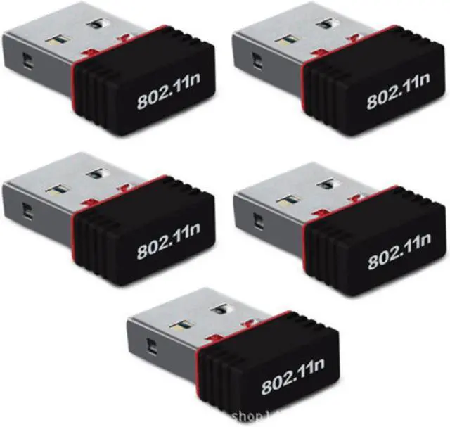 Alt view image 3 of 3 - Mini 150M Wireless Network Card USB Receiver Wifi Transmitter External Network Card Desktop Computer Wireless Network Card