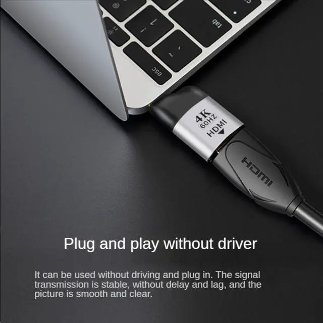 Alt view image 2 of 3 - Hot Selling USB C To HDMI-compatible Dp Mini Dp Vga Adapter USB Type C HDMI Cable 4KConverter for Samsung/Huawei P30