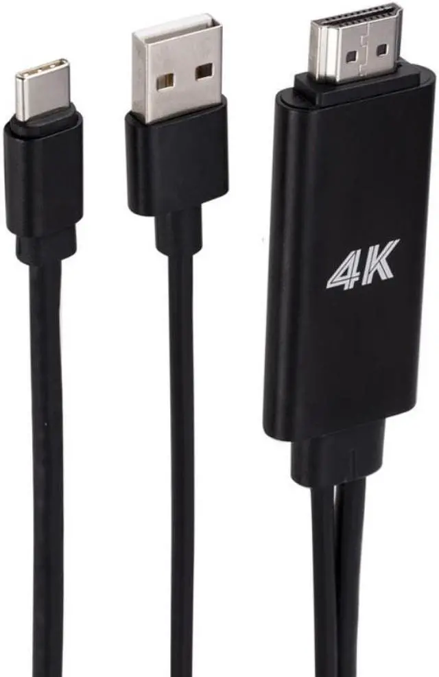 Main image of 4K Type C Phone To TV HDTV Video Cable HDMI-compatible Type C Adapter Converter for MACBOOK for Samsung S21 S20 S10 for Huawei