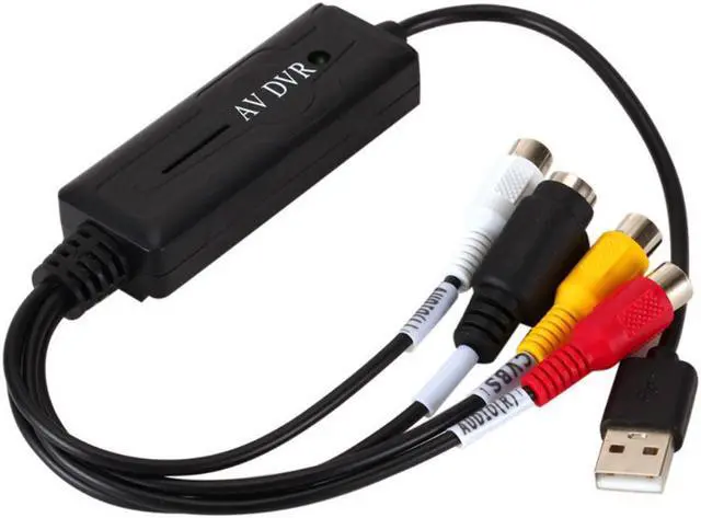 Main image of USB 2.0 Audio Video Capture Card Easy To Cap Adapter VHS To DVD Video Capture for Windows 10/7/8/ XP Capture Video