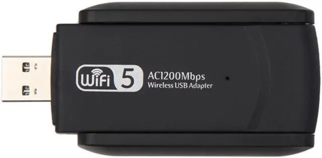 Alt view image 3 of 3 - 5Ghz 2.4Ghz Wireless USB 3.0 Adapter Network Card Dual Band 1200Mbps Wifi Antenna Dongle 802.11AC RTL8812BU for Laptop Desktop