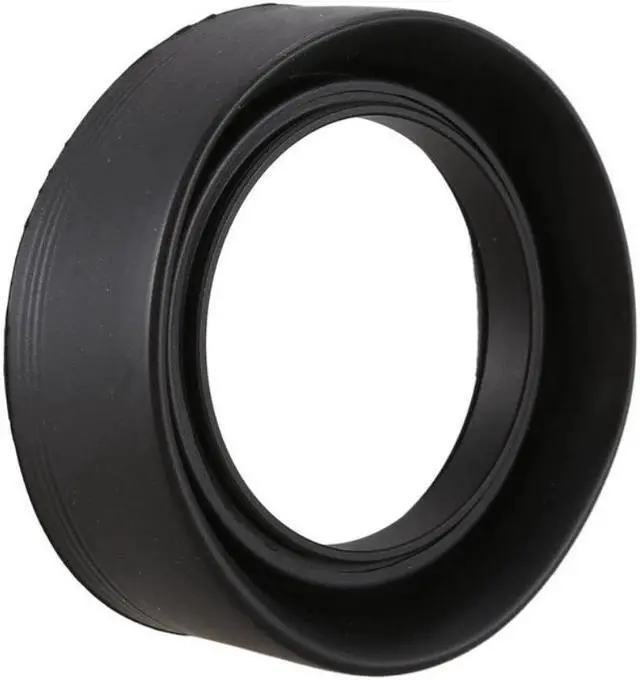 Main image of 52mm 3-Stage Collapsible Rubber Lens Hood For Canon 50/1.8 Nikon 18-55 50/1.8D