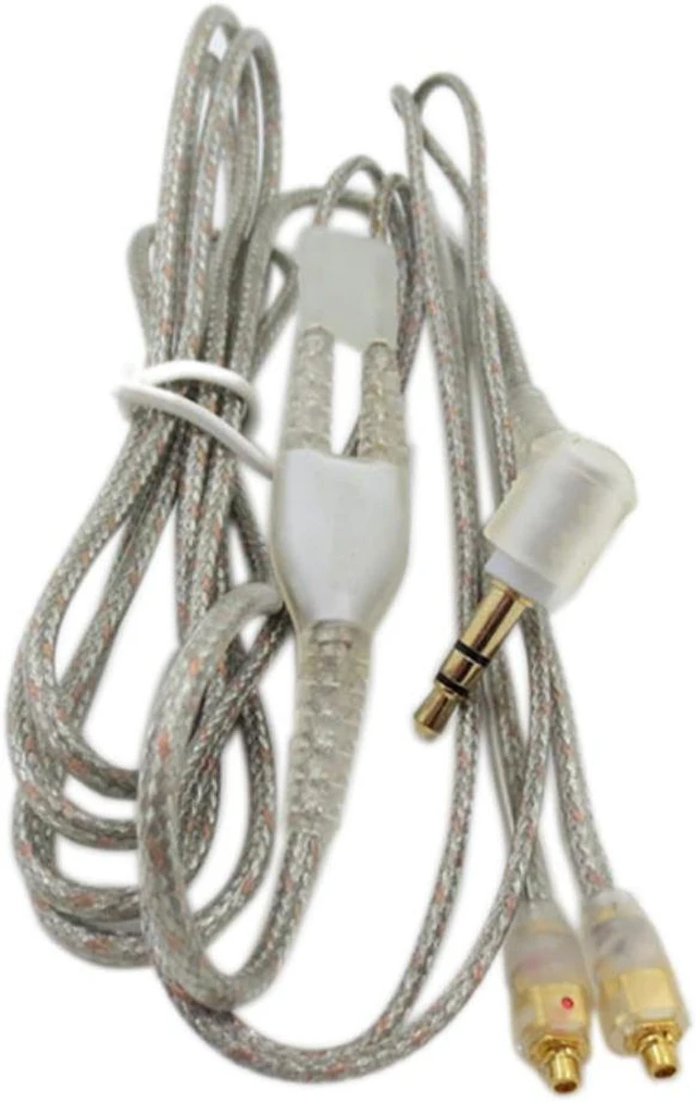 Alt view image 4 of 6 - Replacement Earphone Audio Cable Headsets Cable For Shure EAC SE215 SE315 SE425 SE535 Headphones