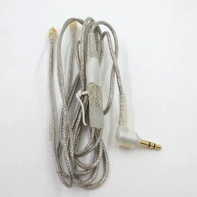 Alt view image 5 of 6 - Replacement Earphone Audio Cable Headsets Cable For Shure EAC SE215 SE315 SE425 SE535 Headphones