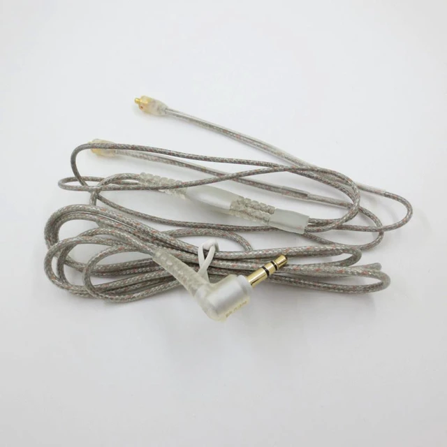 Alt view image 6 of 6 - Replacement Earphone Audio Cable Headsets Cable For Shure EAC SE215 SE315 SE425 SE535 Headphones