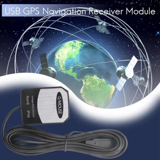 Alt view image 5 of 6 - For Gps Data Acquisition, Pc Notebook Navigation Gps Usb Receiver Gmouse Antenna Module For Google Earth Windows