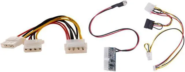 Alt view image 4 of 6 - Computer Molex 4 Pin Power Supply Y Splitter Cable With DC-ATX-160W 160 Watt High Power