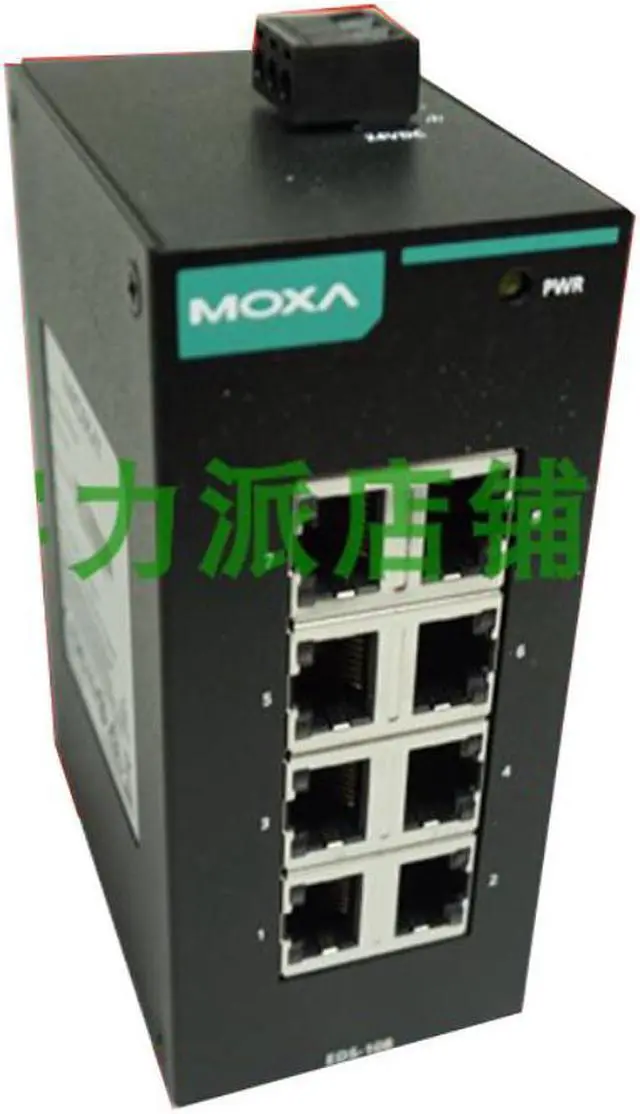 Main image of Spot Photo For MOXA EDS-108 8-port Unmanaged Entry-Level Ethernet Switch