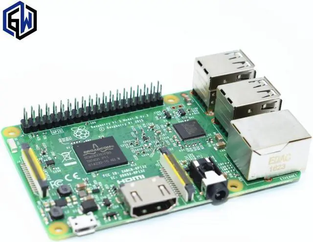Main image of raspberry pi 3 model b / raspberry pi / raspberry / pi3 b / pi 3 / pi 3b with wifi & bluetooth