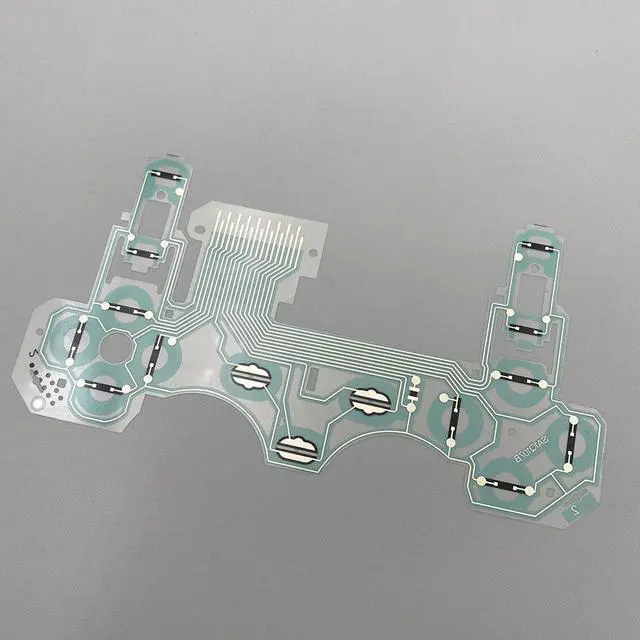 Alt view image 2 of 4 - Replace SA1Q107D / SA1Q107B SQ1Q68E Conductive Film Replacement Button Ribbon Circuit Board For PS2 Controller