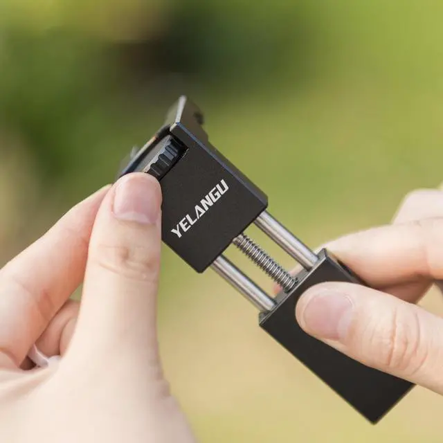 Alt view image 2 of 4 - YELANGU Universal Phone Holder With Cold Shoe Mount for Iphone Xiaomi HUAWEI OPPO Samsung Redmi Vivo