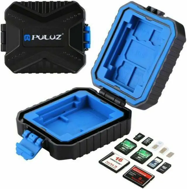 Alt view image 2 of 4 - PULUZ 11 In 1 Waterproof Memory Card Case Lightweight Case for SIM XQD CF TF SD