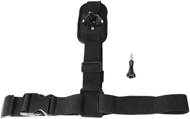 Alt view image 4 of 4 - Adjusted Elastic Shoulder Mount Strap for Gopro 8 7 6 5 4 3+ 3 2 1 Strap Clamp for Action Cameras Gopro Accessories