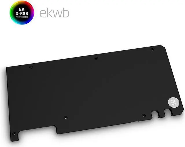 Alt view image 2 of 3 - EK-Quantum Vector TUF RTX 3080/3090 Backplate - Black