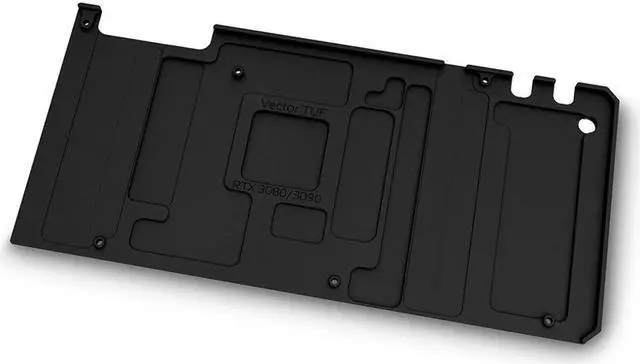 Alt view image 3 of 3 - EK-Quantum Vector TUF RTX 3080/3090 Backplate - Black