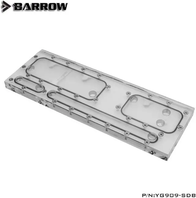 Alt view image 3 of 3 - Barrow YG909-SDB , Waterway Boards For INWIN 909 Case, For Intel CPU Water Block & Single/Double GPU/Pumps Building