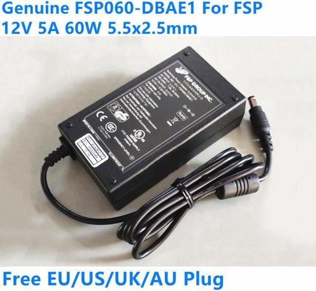 FSP 12V 5A 60W FSP060-DBAE1 FSP060-DIBAN2 LCD Display Power Supply AC  Adapter For ASUSTOR AS-202TE Laptop Power Charger