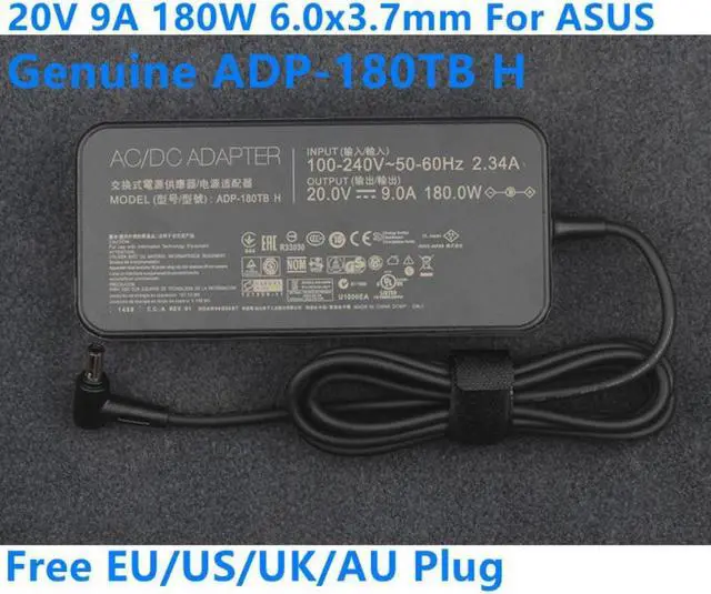Main image of 20V 9A 180W ADP-180TB H AC Adapter Power Supply For ASUS ROG 14 G14 GA401I Tuf Gaming A17 GA5021 GA502D Laptop Charger