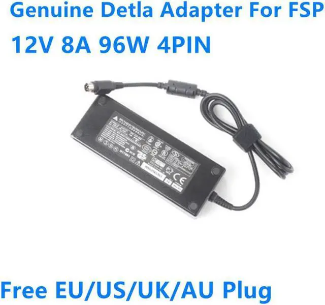 Main image of Detla ADP-96W DPS-90FB A 12V 8A 7.5A 96W 4PIN AC Power Adapter For QNAP TS-419P II NAS Qnap TS-419P Power Supply Charger