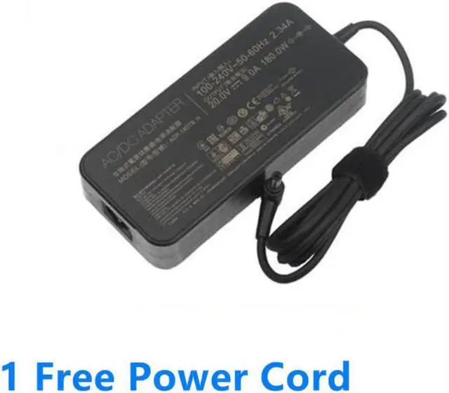 Alt view image 2 of 2 - 20V 9A 180W ADP-180TB H AC Adapter Power Supply For ASUS ROG 14 G14 GA401I Tuf Gaming A17 GA5021 GA502D Laptop Charger