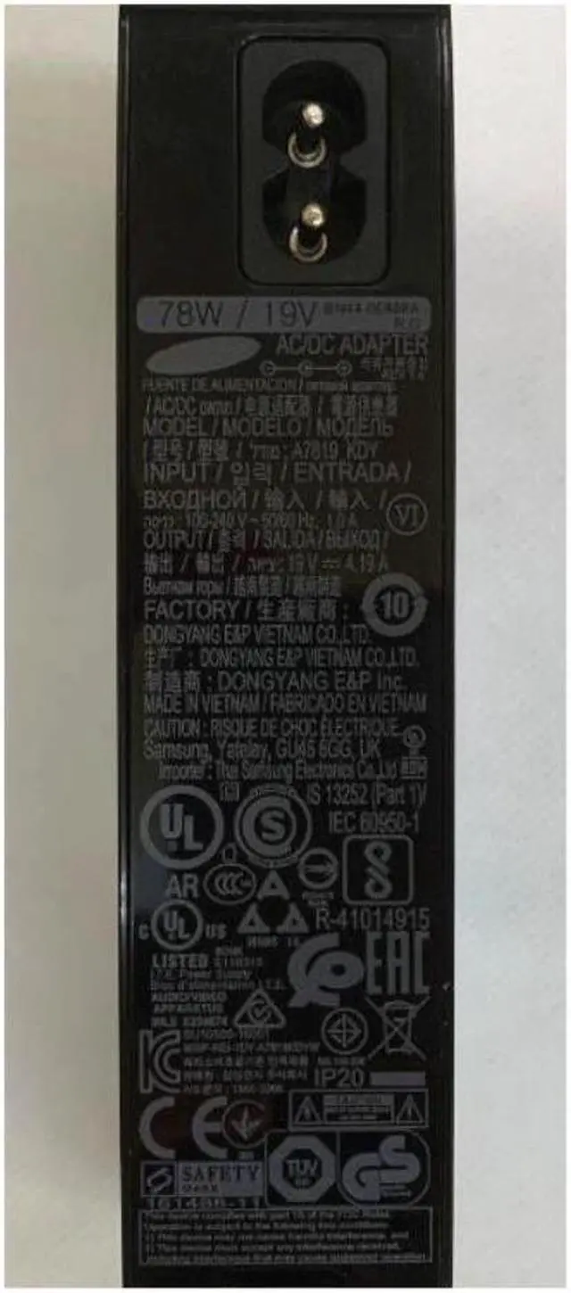 Alt view image 2 of 2 - A7819_KDY 78W 19V 4.19A BN4400888A AC Adapter For SAMSUNG LC27FG70F LC27FG73FQ CF791 LCD Monitor Power Supply Charger