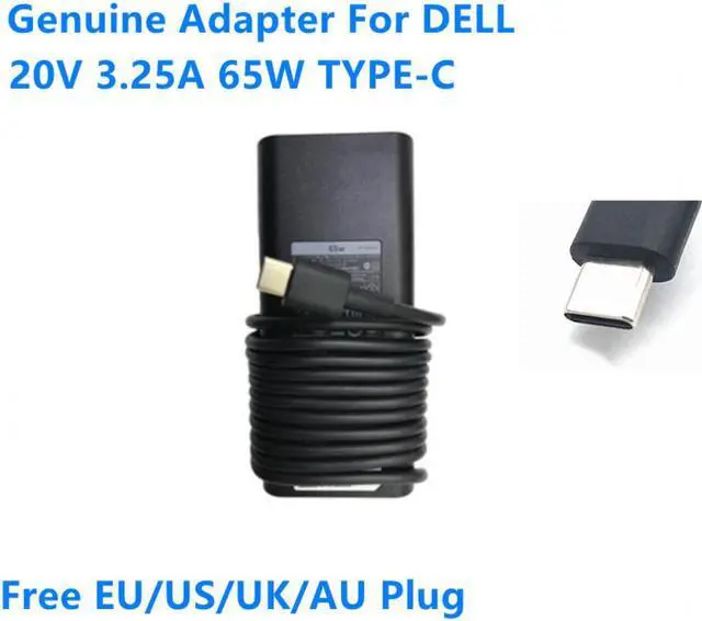 Main image of 20V 3.25A 65W TYPE-C HA65NM190 LA65NM190 AC Adapter DA65NM190 For DELL Latitude USB Laptop Charger Power Supply