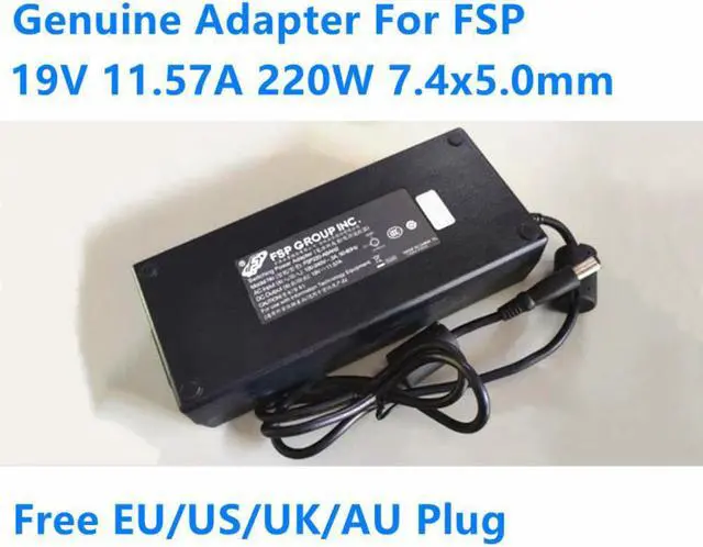 Main image of FSP FSP220-ABAN2 19V 11.57A 220W 7.4x5.0mm AC Switching Power Adapter For FSP220-ABAN1 200W Laptop Power Supply Charger