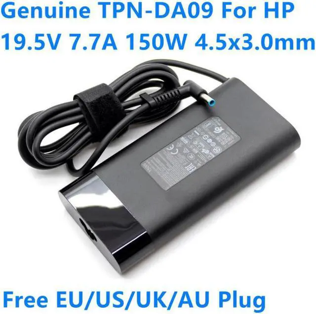 Main image of 19.5V 7.7A 150W 4.5x3.0mm TPN-DA09 917649-850 AC Adapter For HP ZBOOK 15 G3 G4 OMEN 15-AX000 Laptop Power Supply Charger